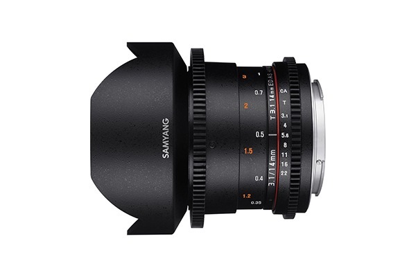 Samyang 14mm T3.1 ED AS Full Frame Lens