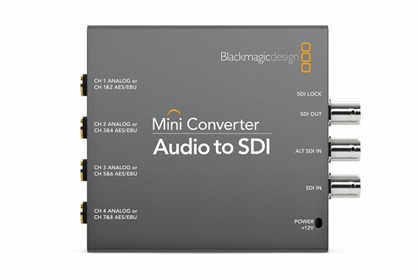 Blackmagic Mini Converter Audio to SDI