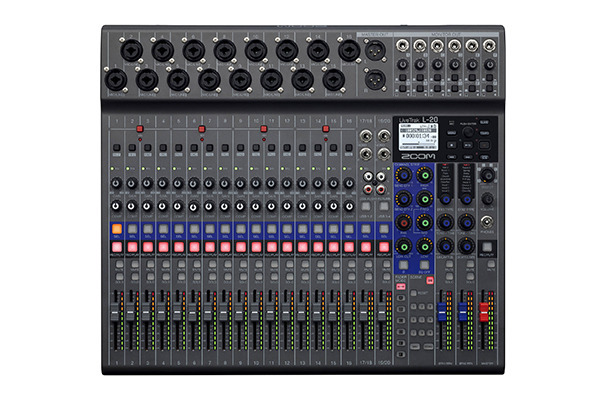 Zoom LiveTrak L-20 Digital Mixer
