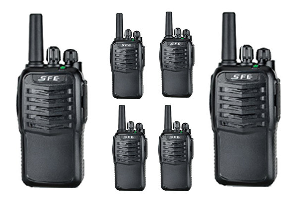 Sfe Lisanssız Uzun Mesafe El Telsizi 6'lı Set