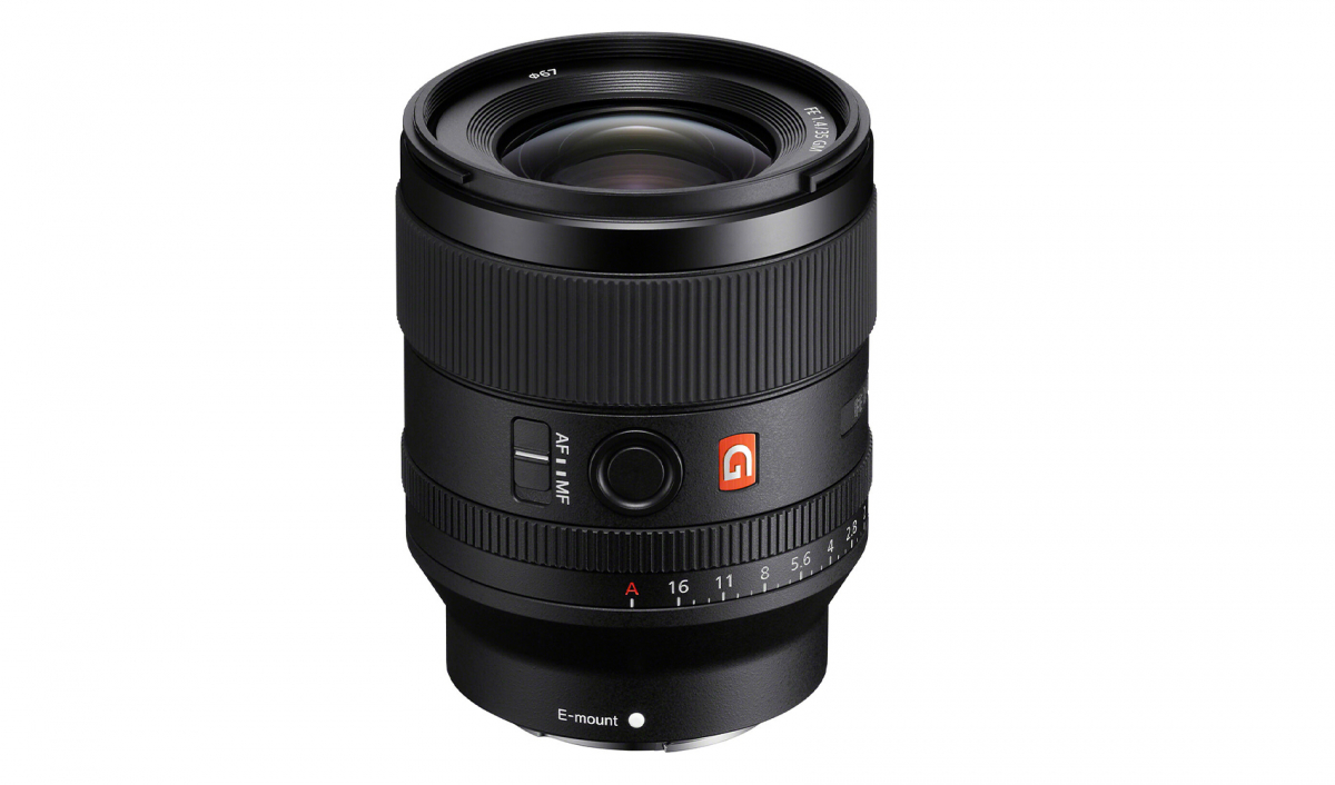 Sony 35mm f1 4 gm lens g rb z prod ksiyon