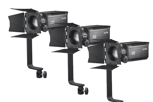 Godox S-60 LED Video Işığı 3'lü Set