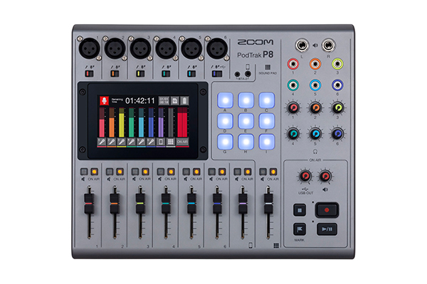 Zoom PodTrak P8 Multitrack Mixer