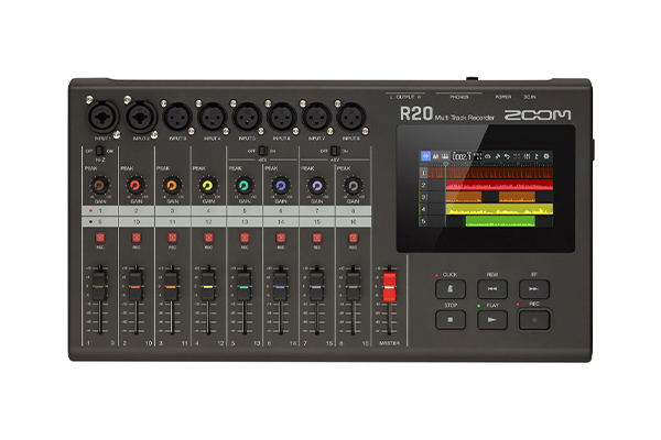 Zoom R20 Portable Multitrack Mixer