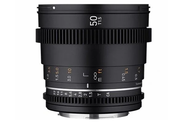 Samyang 50mm T1.5 VDSLR MK2 Cine Lens
